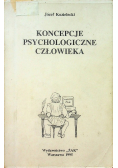 Koncepcje psychologiczne człowieka