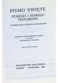 Pismo Święte Starego i Nowego Testamentu