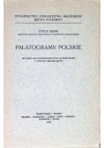 Palatogramy Polskie 1931 r.