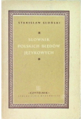 Słownik polskich błędów językowych 1947 r.