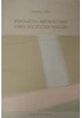 Wspólnota abstrakcyjna zarys socjologii narodu