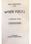 Lenartowicz Wybór poezyj
