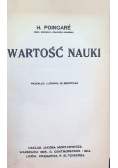 Wartość nauki, 1908 r.