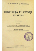 Historia filozofii w zarysie 1930 r