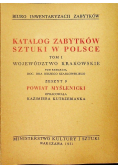 Katalog zabytków sztuki w Polsce Tom I Zeszyt 9