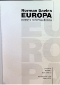 Europa rozprawa historyka  z historią