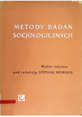 Metody badań socjologicznych