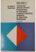 Lokalna Społeczność Polonijna w Stanach Zjednoczonych