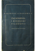 Zagadnienia i kierunki filozofii 1949 r.