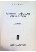 Słownik kościelny łacińsko polski