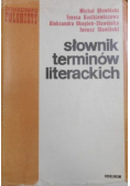 Słownik terminów literackich