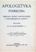 Apologetyka Podręczna 1918 r.