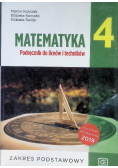 Matematyka. Podręcznik do liceów i techników. Zakres podstawowy. Klasa 4