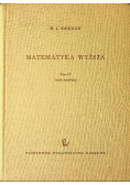 Matematyka wyższa Tom IV Część 1