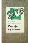 Bahdanowicz Poezje wybrane