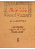 Elementy algebraicznej teorii liczb