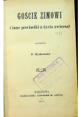 Goście zimowi 1907 r.