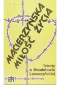 Macierzyńska miłość życia