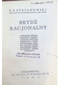 Brydż racjonalny 1935 r.