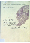 Główne problemy filozofii starożytnej