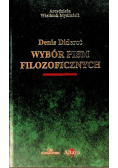 Diderot Wybór pism filozoficznych