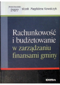 Rachunkowość i budżetowanie w zarządzaniu finansami gminy
