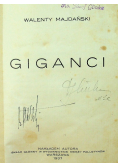Giganci, 1937 r.