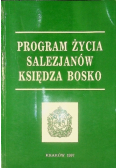 Program życia salezjanów księdza Bosko