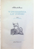 W dwadzieścia lat później