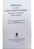 Biblia to jest całe Pismo Święte Starego i Nowego Testamentu