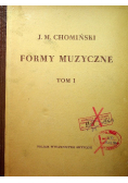Formy Muzyczne Tom I