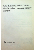 Metody analizy i pomiaru sygnałów losowych