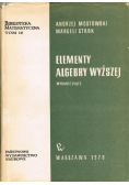 Elementy algebry wyższej