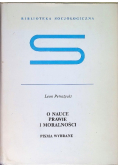 O nauce prawie i moralności