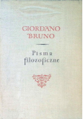 Bruno Pisma filozoficzne