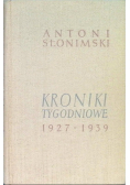 Kroniki tygodniowe 1927 - 1939