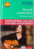 Pons Uniwersalny słownik hiszpańsko-polski polsko-hiszpański