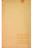 Wiersze wybrane