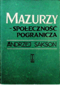 Mazurzy społeczność pogranicza