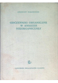 Odczynniki organiczne w analizie nieorganicznej