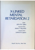 X linked mental retardation 2