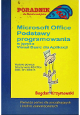 Microsoft Office Podstawy Programowania W Języku Visual Basic Dla Aplikacji