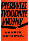 Pierwsze tygodnie wojny