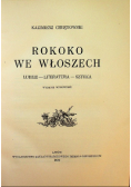 Rokoko we Włoszech, 1939 r.