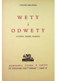Wety i odwety