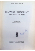 Słownik kościelny łacińsko polski