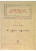 Biblioteczka matematyczna Tom 31 O pojęciu wymiaru