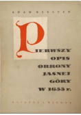 Pierwszy opis obrony Jasnej Góry w 1655 r.