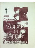 Zapiski o Annie Achmatowej