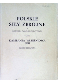 Polskie siły zbrojne w drugiej wojnie światowej Tom I